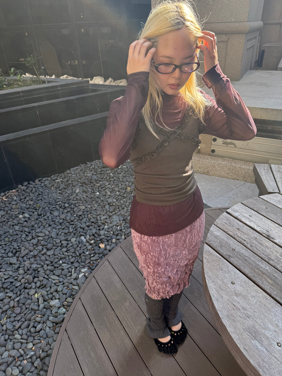 skirt.1001/ 2color